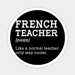 French Teacher Back To School Magnet